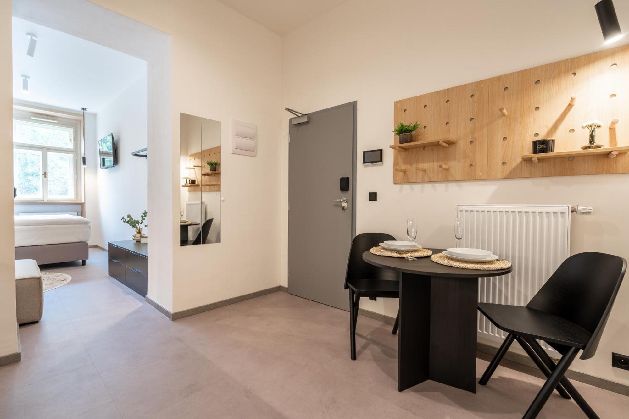 Aparthotel Honest Karlin à Prague Chambre photo